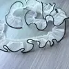 Falda de Malla de 4.5cm Decoración Encaje Accesorios para Ropa Hecho a Mano DIY Materiales Decorativos para Empaque Plegado Al Por Mayor
