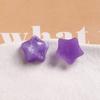 Parches de Estrella de Cinco Puntas Brillantes tipo Gelatina Dulce Cielo Estrellado Versátiles de 18 mm para Pendientes DIY para Mujeres Accesorios para Fundas de Teléfono