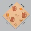 Saco descartável para café da manhã, papel para embrulhar sanduíche, saco de papel à prova de óleo, saco triangular doméstico, papel para embrulhar hambúrguer, papel à prova de óleo