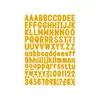 Pegatinas de abecedario inglés A4 transfronterizas, pegatinas de papel de aluminio dorado y plateado, pegatinas de letras inglesas, pegatinas pequeñas para scrapbooking, pegatinas de decoración DIY