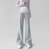 Pantalones de Maternidad Primavera/Verano 2026 Estilo Nuevo Pantalones de Chándal Acampanados Tallas Grandes Verano Delgados Soporte para Barriga de Maternidad Pantalones de Pierna Ancha