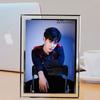 Marco de fotos de cristal Yaxuan de la canción TNT de la Liga Juvenil del Times, pintura de 7, 6 y 5 pulgadas, marco de fotos de vidrio periférico, decoración de mesa