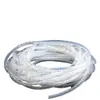 Tubo de silicona enrollado en espiral funda protectora de cable de fibra óptica translúcida funda protectora de arnés de acabado de silicona