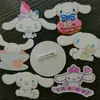 Broche de Acrílico Estrellas Gemelas Harajuku Insignia de Dibujos Animados Accesorios para Bolsos Estilo Carcasa de Teléfono DIY Lazo