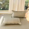Funda de almohada de color liso individual dormitorio de estudiante lijado cómoda transpirable funda de almohada transfronteriza funda de almohada hotel al por mayor
