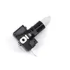 Accesorios de Botones para Consola de Juegos Botón de Disparo Botón Redondo Microinterruptor de 12V Soporte Botón de Arcade Bombilla