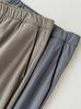 ¡Cómodo y transpirable! Pantalones rectos de ocio deportivo para hombre de primavera y verano, cintura elástica, pantalones de verano Z4274Z