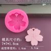 Molde de Silicone com Tag de Flor de Camélia, Folha de Ginkgo e Margarida Grande para Tag de Aromaterapia, Gesso e Pingente de Fragrância para Carro