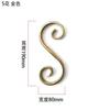 Acero inoxidable 304 Flor decorativa europea para puerta de jardín, barandilla de escalera de patio, accesorios decorativos para puertas y ventanas antirrobo, flor de combinación