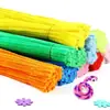 Color sólido lana empaque OPP barra retorcida raíz de lana niños hecho a mano educativo DIY enseñanza peluche al por mayor