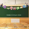 Citações Inspiradoras para Sucesso nos Exames de Admissão à Faculdade, Decorações de Sala de Aula de Formatura, Faixas, Juramento dos 100 Dias, Conquista da Lista Dourada e Guirlandas