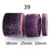 Color de terciopelo de cebolla degradado lazo de cinta de cebolla cinta accesorios para ropa material para accesorios de cabello DIY cinta brillante decoración