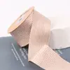 Fita de gorgurão listrada dupla face, laço DIY para acessórios de cabelo, fita de tecido para casa, buquê, fita para presente, fita para confeitaria