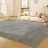Alfombra para sala de estar 2026 nueva de lujo ligero de alta gama para sofá mesa de centro habitación del hogar dormitorio tapete de piso, lavable, no necesita lavado, engrosada
