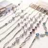 Oferta Especial Nova Pulseira de Prata para Mulheres, Design de Nicho de Luxo Leve, Doce Pulseira de Verão em Formato de Coração, Joia de Pulseira da Amizade