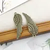 1 asa de libélula liga prata antiga acessórios de joalheria faça você mesmo pingente roupa pulseira colar pingente venda quente transfronteiriça