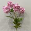 Hortensia Artificial con 4 Cabezas para Celebraciones de Boda, Decoración del Hogar, Accesorios de Fotografía y Decoración para Celebraciones de Boda