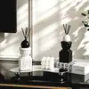 Ornamento de Coluna Romana com Padrão 3D Sem Chama para Aromaterapia para Sala de Estar, Dormitório, Mesa de Trabalho, Difundindo Fragrância, Criando uma Decoração de Casa Atmosférica