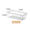 Caja de Almacenamiento de Plástico Transparente para Escritorio Baño Dormitorio Almacenamiento de Cosméticos Oficina Multifuncional Comercio Exterior Venta al por Mayor Transfronteriza