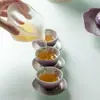 En el Bosque, Regresando a los Pinos - Glicinia Serenity Pintada a Mano - Juego de Té Kung Fu de Una Tetera y Cuatro Tazas - Utensilios de Té - Regalo de Inauguración