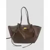 Bolsa Tote de Mano Cruzada de Gran Capacidad Otoño 2025 Estilo Coreano Moda Bolso Patchwork con Parche en Forma de Mariposa Bolso para Mujer