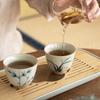 Taza de té de orquídea pintada a mano juego de té de cerámica especial Taza de té Kung Fu Taza Juxiang Taza individual maestro hogar beber té