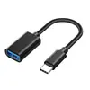 Cable Adaptador OTG de Tipo C a USB 2.0 Hembra para Teléfono Carga Rápida Lectura de Unidad USB en Coche