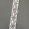 Ribete Decorativo para Cojín de Sofá de 3 cm, Borde de Cinta Jacquard para Hanfu, Ribete de Encaje para Cortina, Borde de Patchwork para Almohada