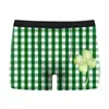 Roupa Íntima Masculina Série São Patrício Europeia e Americana Transfronteiriça Boxer Brief Casual Masculino com Estampa Digital 3D
