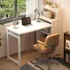 Mesa dobrável e estante integradas para uso doméstico, mesa de computador multifuncional, bancada de trabalho, mesa de jantar simples para apartamentos pequenos e moradias alugadas