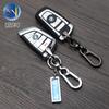 Chaveiro de carro de metal pendurado fivela anti-perdida fivela de ferradura carro pingente avançado cintura masculina pendurado mosquetão personalização