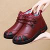 Botas de Neve de Algodão para Mulheres de Inverno com Forro de Pelúcia, à Prova de Frio e Quentes, Confortáveis e Versáteis