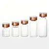 Frasco Transparente 10ml 5ml Frasco de Pó Liofilizado 3ml Amostra de Essência Frasco de Vidro Dispensador Frasco Âmpola Marrom