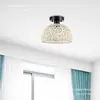 Corda de Cânhamo Americana B&B Bar Imitação de Rattan Luminária de Teto Hotel Pousada Através da Amazon Artesanal E27 Luminária Pendente para Restaurante