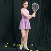 Falda de Tenis sin Mangas para Otoño e Invierno, Hermoso Vestido para Mujer, Nuevo Modelo 2026 Conjunto Deportivo de Bádminton, Conjunto de Falda Deportiva de Verano