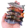 Nuevo Señuelo de Pesca Transfronterizo de 7 Secciones Biónico Multi-Sección 10cm 15.4g Señuelo de Pesca Set de Señuelos Multi-Sección