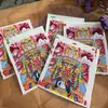 Hotong Nepal Tíbet Thangka Pintado a Mano Puro Zaki Ram Núcleo de Tarjeta 4*5