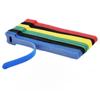Suministro de fábrica cabeza de gato espalda con espalda correa de amarre de velcro auto-adhesiva correa de encuadernación cable de datos correa de amarre de velcro