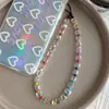 KKBEAD Estilo Japonés-Coreano Cristal de Color Importado de Alta Calidad Cadena para Teléfono Móvil Lanyard de Cuentas de Vidrio Arcoíris para Ins