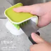 Cepillo Limpiador de Cuchillos de Doble Cara en Forma de U para Cocina Doméstica Cepillo Limpiador de Palillos Cepillo Limpiador de Cuchillos y Tenedores de Cerdas Duras Cepillo para Limpiar Vajilla Cepillo Manual de Limpieza
