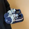 Zapatillas de entrenamiento alemanas de nicho estilo americano vintage, nuevas de otoño 2026, zapatos de mujer de suela gruesa, zapatillas casuales versátiles y elegantes para mujer