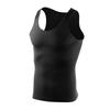 Preço Baixo Rosca Grossa Colete Masculino Cor Sólida Jovem Slim-fit Respirável Elástico Esportivo Verão Masculino Sem Mangas Gola Redonda Estilo Fino
