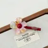 Diseño de Nicho Primaveral Pinza para el Cabello de Flores Coloridas Pinza Lateral para Flequillo Pinza para el Cabello de la Frente Accesorio para el Cabello de Pato