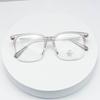 Placa oro pegamento TR90 montura de gafas de celebridad de Internet montura grande multilateral tienda de gafas al por mayor gafas de miopía de diseñador para hombre y mujer de venta rápida