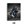 Pintura Decorativa de Sala de Estar de Link Único Assinatura de Piloto Lendário do MotoGP Coleção de Fã de Motocicleta Poster de Quarto Pintura de Parede de Corredor