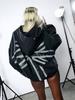 Sudadera con Capucha Estampado de Letras Americanas High Street de Comercio Exterior para Hombres y Mujeres Nueva Tendencia Holgada Chaqueta de Otoño e Invierno Y2K