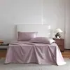 100 piezas de sábanas de algodón puro de color liso para cama individual, sábanas sencillas lisas de algodón de fibra larga para casas de huéspedes