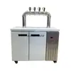 Dispensador de cerveza artesanal con sistema de refrigeración por aire, cabineta frío de 2 grifos, máquina expendedora de cerveza fresca de 4 grifos, cabineta refrigerado de 6 grifos con dispensador de cerveza