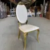 Silla para Banquete de Boda Roja de Xinjiang, Silla para Eventos al Aire Libre, Silla de Comedor con Cubierta Suave Chapada en Oro para Habitación Privada de Hotel, Silla para Uso Doméstico con Respaldo