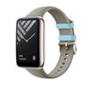 Adecuado para pulsera de mijo 7PRO cuero sintético Correa de cuero Miband7pro Correa de contraste de TPU al por mayor